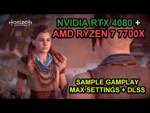 Horizon Zero Dawn Complete Edition (Gameplay) - NVIDIA RTX 4080, AMD Ryzen 7 7700X (4K)