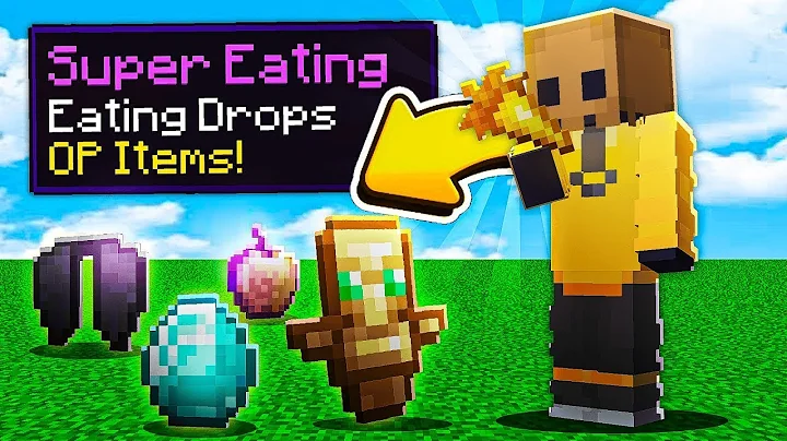 Minecraft PE/BE, But Eating Gives OP Items Download! | 1.21+ | mrgamingisop | Android/IOS, Windows