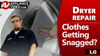 Dryer with Clothes Getting Snagged, Ripped &amp; Damaged - Why this is Happening