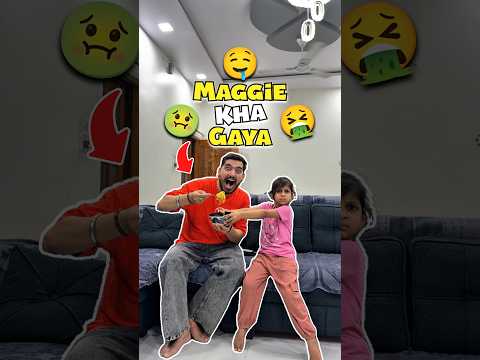 Saari Maggie Kha Gaya 🤢🤮838 #minivlog #ashortaday #tranding #shorts
