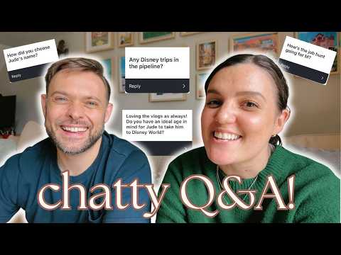 How Is Motherhood? Any Disney Trips This Year? Chatty Q&A Vlog!