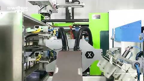 6 Cavities Beverage Cups Side Entry IML Solutions by SWITEK IML Robot