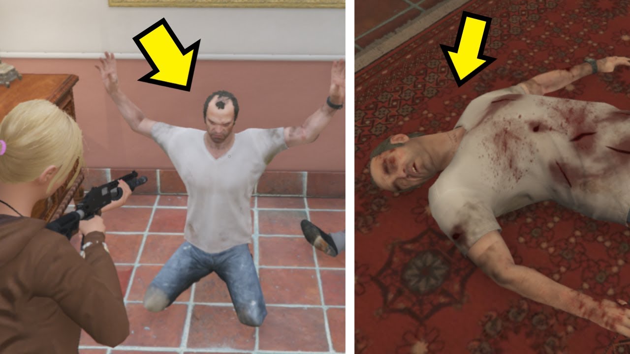 What Happens if Tracey Kills Trevor in gta 5