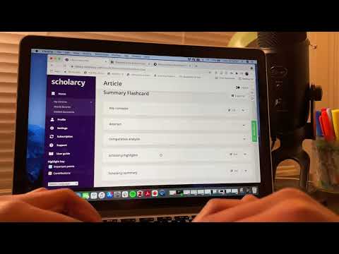 How Scholarcy helps PhD students like Anicca screen and organise their research