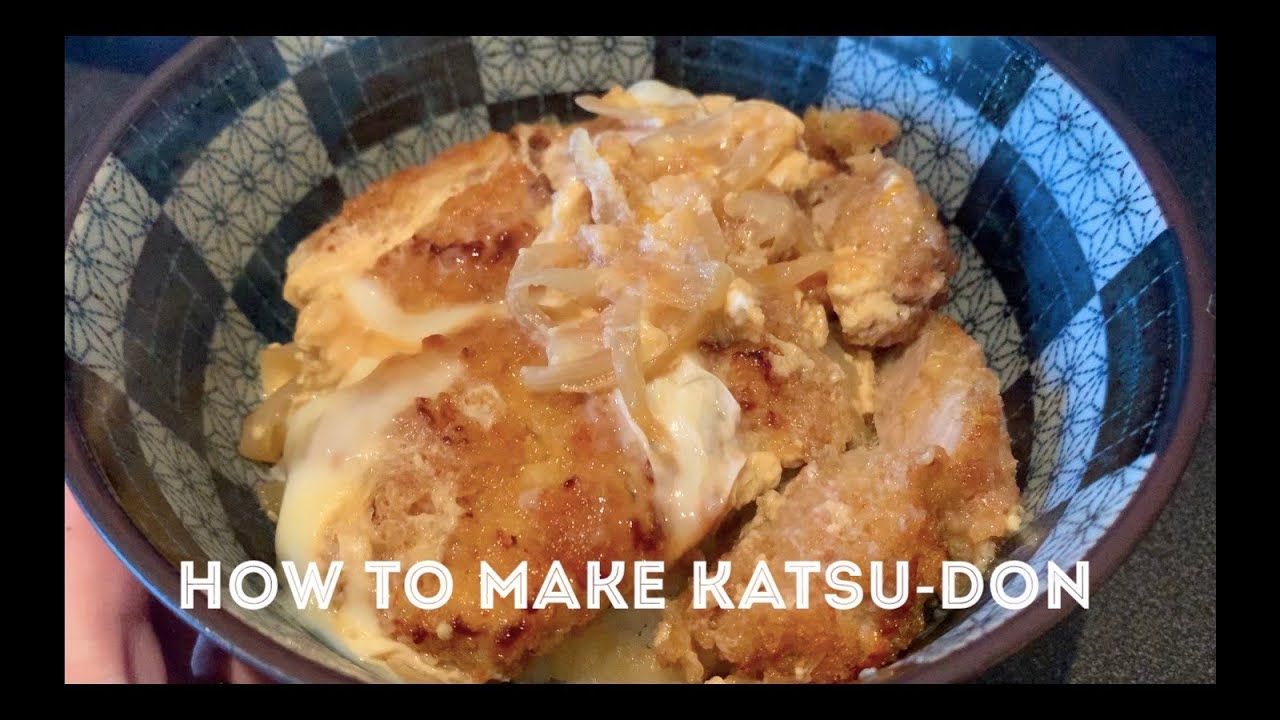 How to make Katsu Don YouTube