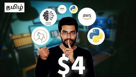 Python Text to Speech : AWS Polly Deep Learning in Tamil