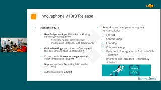 innovaphone V13r3 Launch Webinar | english screenshot 5
