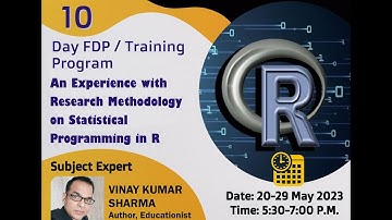 Day-1 Statistical Programming in R