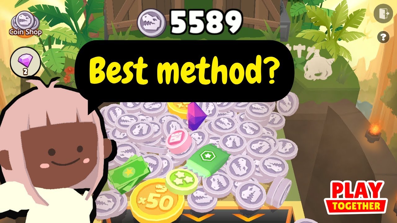 Coin Pusher Minigame (Dino Update)| Play Together Game