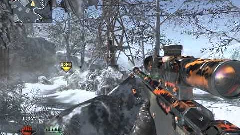 Sick Jump Snipe Hitmarker on Array: Black Ops