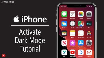 How To: Activate Dark Mode On iPhone - (Tutorial)
