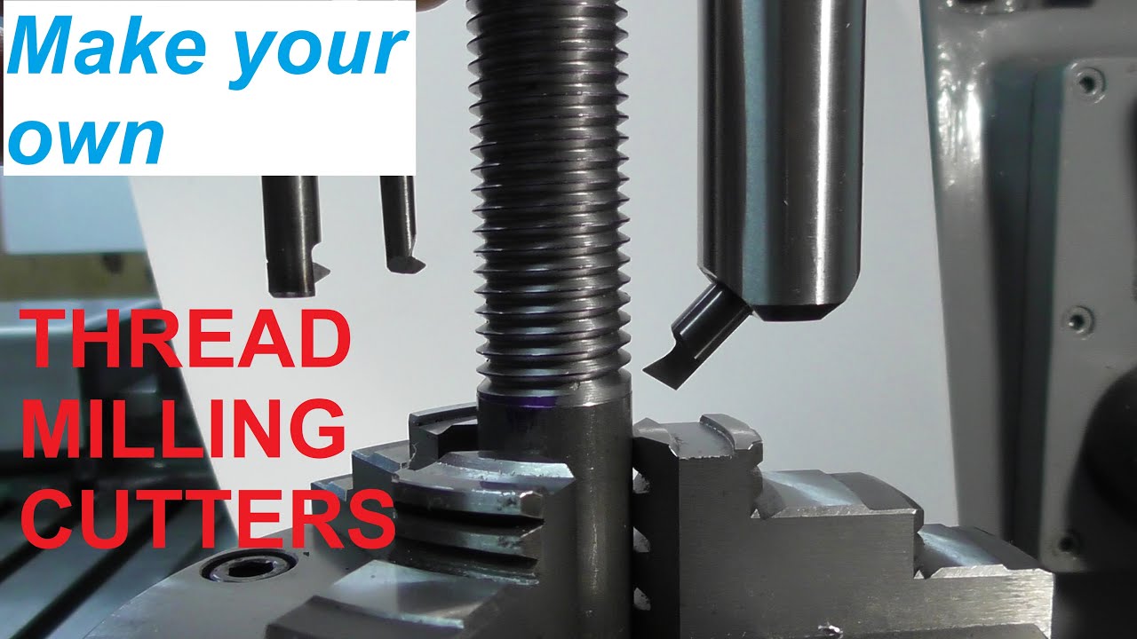 ThreadExpress - Thread Milling Cutters - Make your own - YouTube