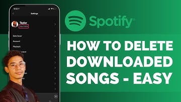 How To Delete Downloaded Spotify Songs !