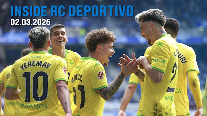 INSIDE DÉPOR | Así fue desde dentro el Real Oviedo 1-2 Dépor