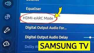 What is HDMI-eARC Mode on Samsung Smart TV 