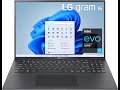 Lg gram 16z90p laptop 16 ultralightweightnologystore32 lg  intelcorei7