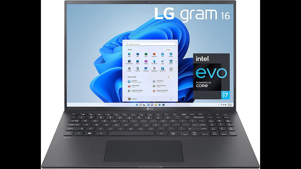 LG Gram 16Z90P Laptop 16" Ultra-Lightweight.