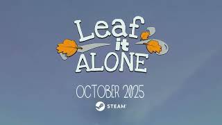 Leaf it Alone Trailer | Satisfying Leaf-Cleaning Simulator