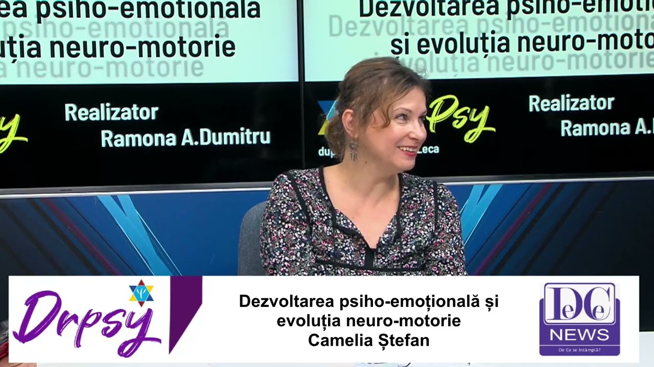 Ce achiziții motorii și emoționale apar între 1 și 2 ani. Camelia Ștefan, invitată la DrPsy