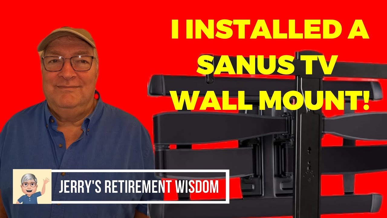 I INSTALLED A SANUS TV WALL MOUNT! YouTube