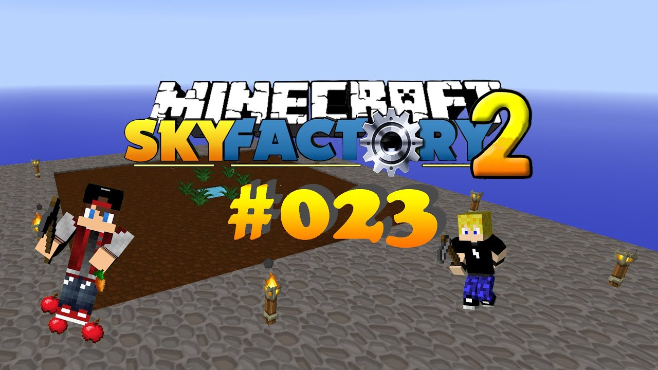 Let's Play Minecraft Sky Factory 2 #023 | Ein eigenes Minicio-Feld ...