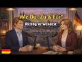 How to Use “Zu &amp; Für” in German | German Podcast for Beginners