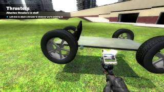 CB-GMOD Tutorial Part1: Ein simples Auto (german)