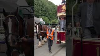 CHANGE THE HORSE...IN DOUGLAS BAY TRAMWAY