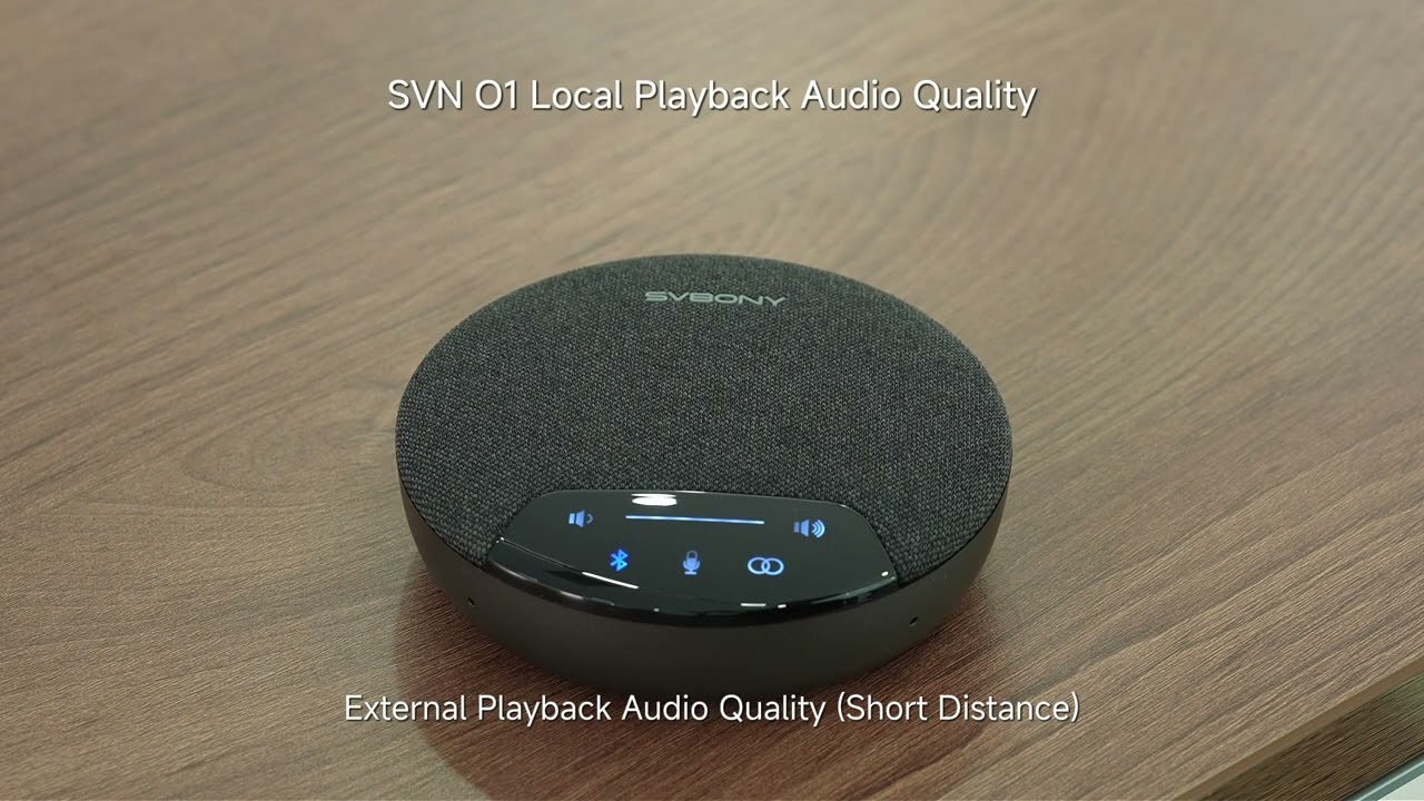 SVN O1 Wireless Full-Duplex Omnidirectional Conference Microphone