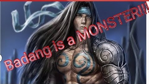 Badang is totally a MONSTER! /Highlights
