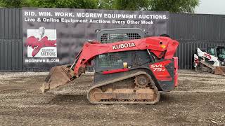 711107 Kubota SVL 75-2 Running Demo | Equipment Auction Preview 711107 Kubota SVL 75-2 Running Demo | Equipment Auction Preview