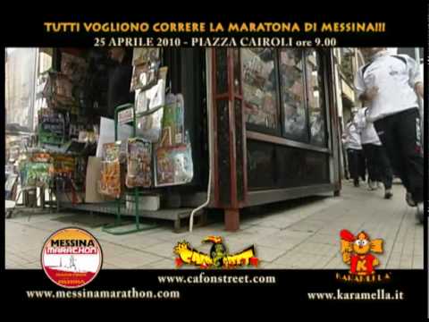 Messina Marathon 2010 spot "tutti vogliono correre...
