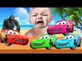 Learn colors with Disney Pixar Cars 3 Lightning McQueen Cars 3 Cartoon for Children