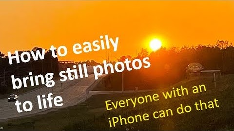 How to bring photos to life with Ken Burns Effect in iMovie