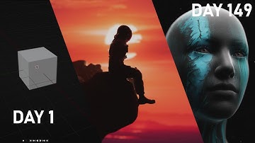 My 6 Month Blender Progression