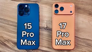 iPhone 15 Pro Max vs iPhone 17 Pro Max