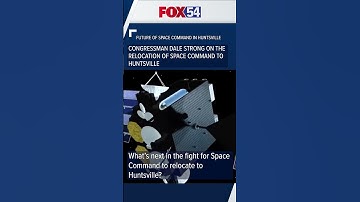 Alabama congressman Dale Strong (R-D5) on the fight over Space Command