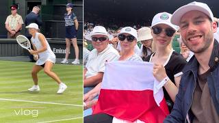 ZABRAŁAM BABCIĘ I TATĘ NA WIMBLEDON! 🎾 KORT CENTRALNY, IGA ŚWIĄTEK 🇵🇱 MARZENIE SPEŁNIONE 🥹❤️ | VLOG