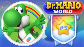 Dr. Mario World Versus Mode Season 6 Gameplay #5: Dr. Yoshi