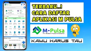 Cara Daftar Aplikasi M Pulsa | Terbaru screenshot 3