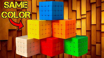 Making SOLVABLE 4x4 Force Rubik’s Cubes | Rubik’s DIY