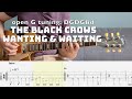 The black crowes  wanting  waiting  cover  lesson full tabs in description 