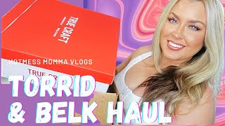 Torrid and Belk Try On Haul  | MID SIZE / PLUS SIZE | HOTMESS MOMMA VLOGS
