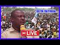 LIVE CHADEMA WANAKIWASHA GEITA MJINI MUDA HUU WANANCHI WAJITOKEZA KWA WINGI 