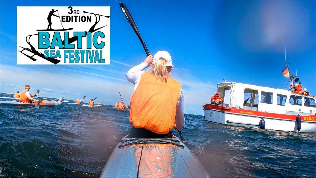 Baltic Sea Festival 2023, Surfski, Outrigger, SUP Rennen, Downwind Race