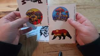 Some of my designs on stickers from Teepublic