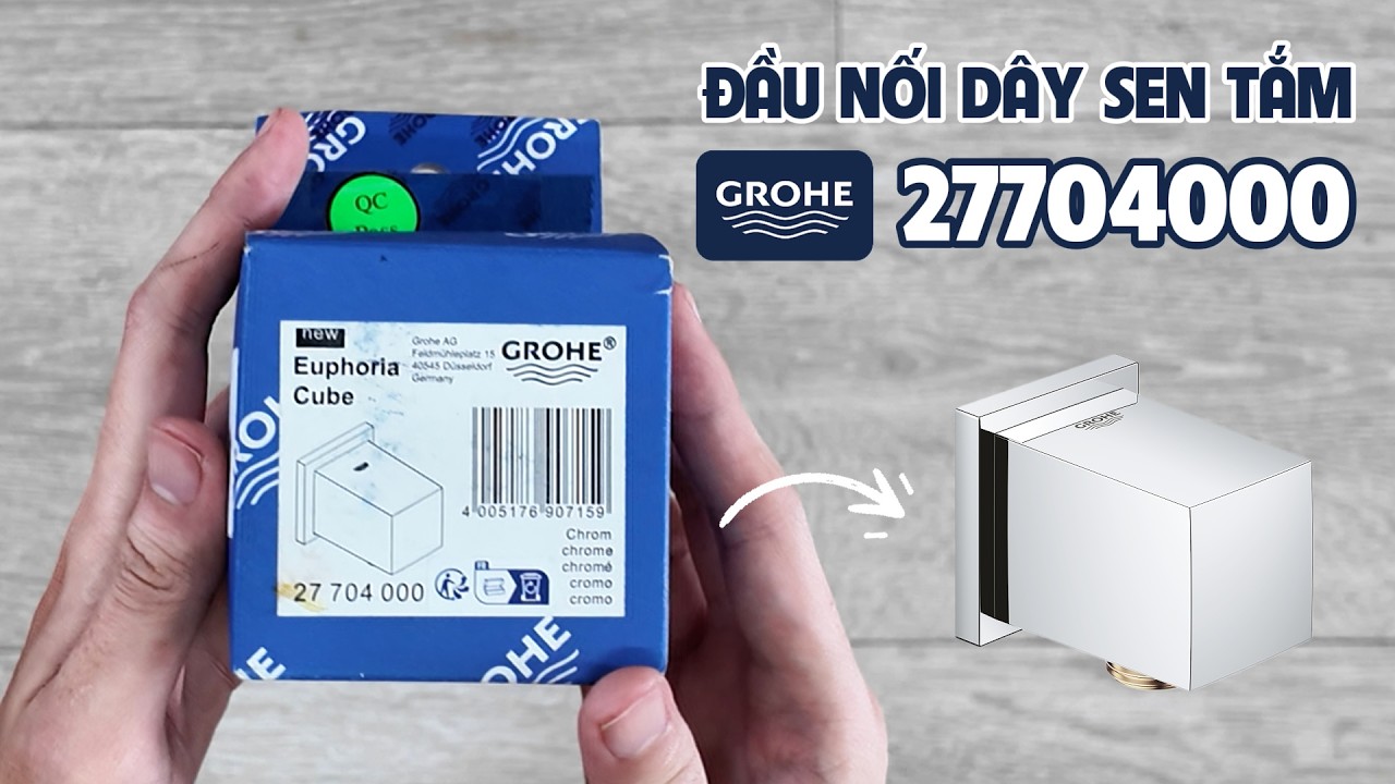 Đầu nối dây sen tắm Rainshower Euphoria Cube GROHE 27704000