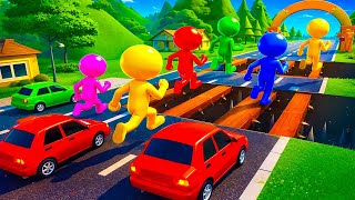 "Shape Shifting Game 🚗🚤✈️ Epic Car Boat Plane Race | Insane Gameplay 2025" Ep243