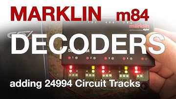 Marklin M84 Decoder Part 2: adding Circuit Tracks