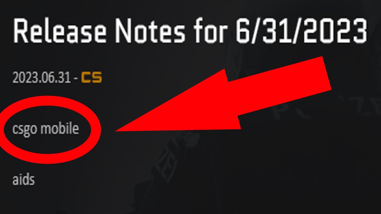 new cs update just dropped - YouTube